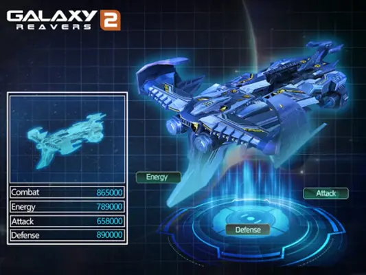 Galaxy Reavers 2 - Space RTS android App screenshot 1